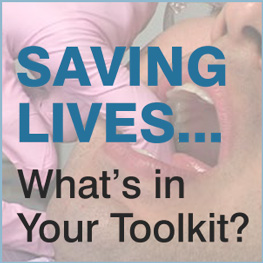 SAVING LIVES… What’s in Your Toolkit?