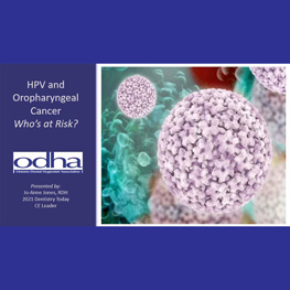 ODHA HPV and Oropharyngeal Cancer with Jo-Anne Jones